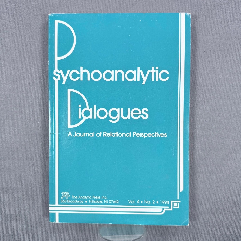 The Analytic Press Psychoanalytic Dialogues Vol 4 No 2 1994 Softcover Psychology